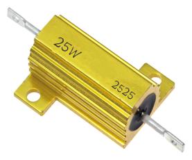 Resistor 25W 4ohm 5% @ electrokit