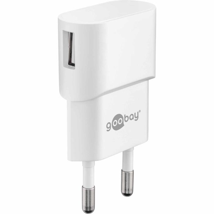 Micro-USB Charger set 5W 1A white @ electrokit (2 of 4)