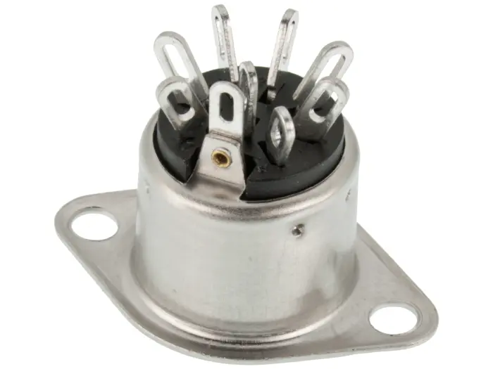 DIN hona 8-pol 270° chassi @ electrokit (3 av 3)