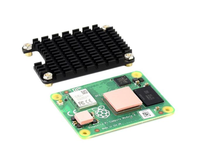Kylfläns för Compute Module 4 @ electrokit (3 av 9)
