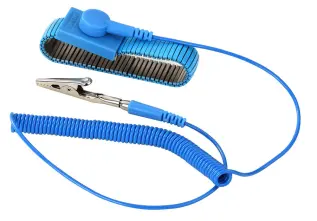 ESD handledsband elastisk metallband @ electrokit