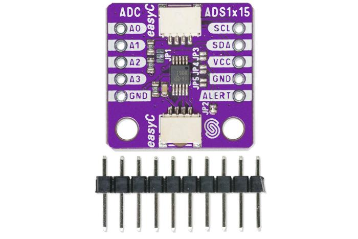 ADC 4 channel 16-bit with 16x PGA and Qwiic @ electrokit (4 of 4)