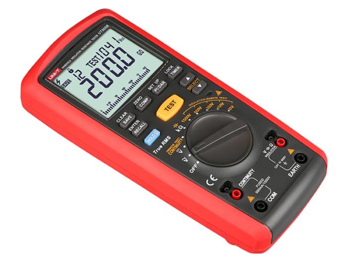 Isolationstestare / multimeter Uni-T UT505B @ electrokit (2 av 4)