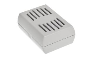 Apparatlåda ABS med öppning 65x46x26mm ljusgrå @ electrokit