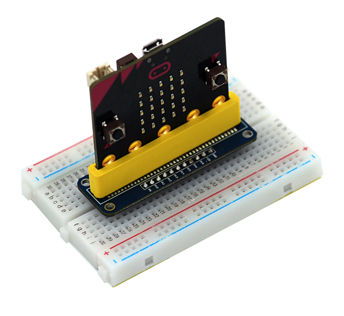 Micro:bit adapter för kopplingsdäck @ electrokit (2 av 2)