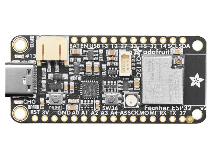 ESP32-PICO-MINI-02U Adafruit Feather V2 with w.FL @ electrokit (1 of 9)