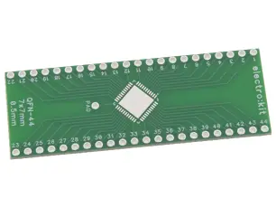 Adapterkort QFN-44/QFP-44 - DIP-44 @ electrokit
