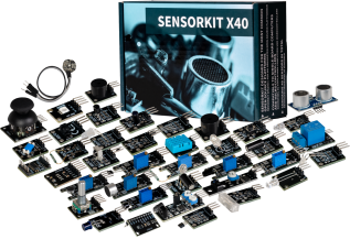 Sensor Kit - 40 modules @ electrokit