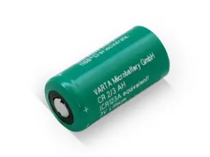 CR2/3AH batteri litium 3V @ electrokit