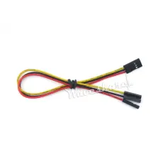 Kopplingskabel 1x3-pol till 3x dupont hona @ electrokit