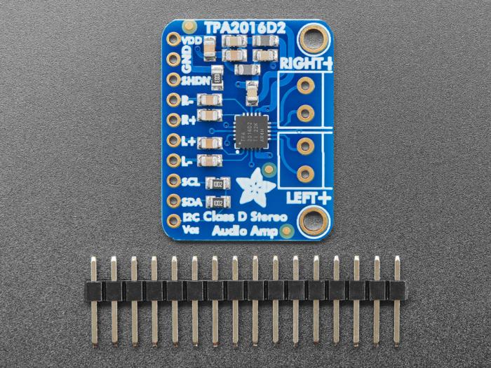 Förstärkare klass-D 2.8W stereo AGC I2C @ electrokit (3 av 5)