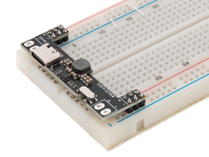 Strömförsörjning för kopplingsdäck 3.3/5V USB-C @ electrokit (6 av 8)