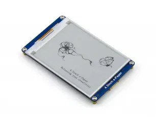 4.3" E-ink display 800x600px black/white breakout @ electrokit