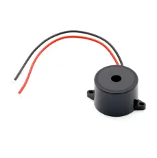 Active piezo buzzer 90dB 3.7kHz 1.5-30V &oslash;23mm @ electrokit