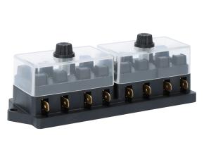 Blade fuse box 8x MIDI @ electrokit