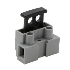 Kopplingsplint 2.5mm² 1-vägs med 5x20mm säkring @ electrokit