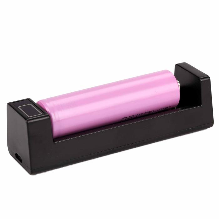 Battery charger Li-Ion 1A for 1x 18650 Xtar ANT-MC1 Plus @ electrokit (1 of 4)