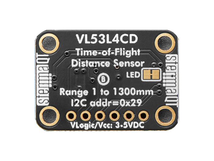 Adafruit VL53L4CD ToF Avståndssensor 1 - 1300mm @ electrokit (2 av 6)