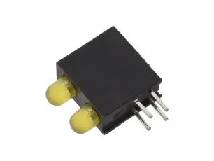 LED-indikator 2x gul PCB @ electrokit