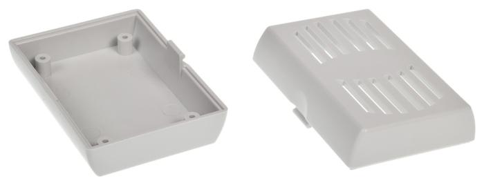 Apparatlåda ABS med öppning 65x46x26mm ljusgrå @ electrokit (2 av 2)