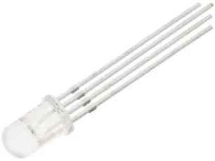 LED 5mm RGB klar CA @ electrokit