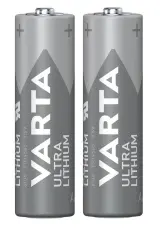 AA litium-batteri Varta 2-pack @ electrokit