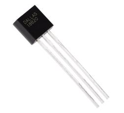 DS18B20+ TO-92 Temperaturgivare @ electrokit