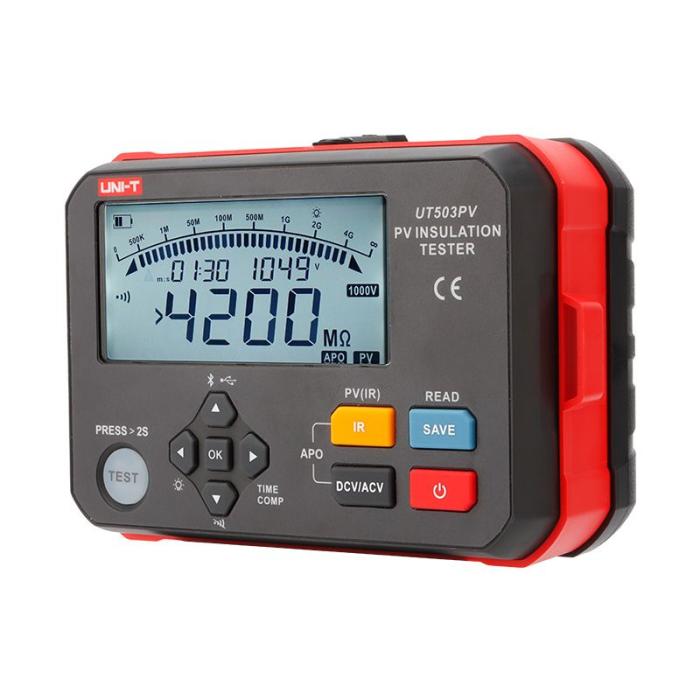 Isolationsprovare Megger for solar PV UT503PV @ electrokit (2 av 8)