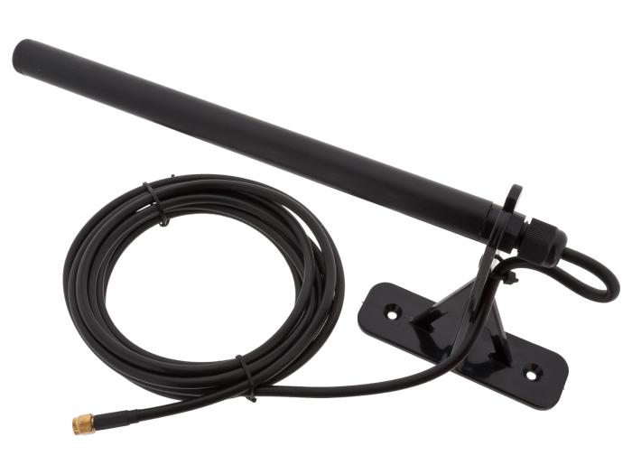 Antenn multiband 2G,3G,4G,5G,GSM,LTE 219mm SMA 3m @ electrokit (1 av 2)