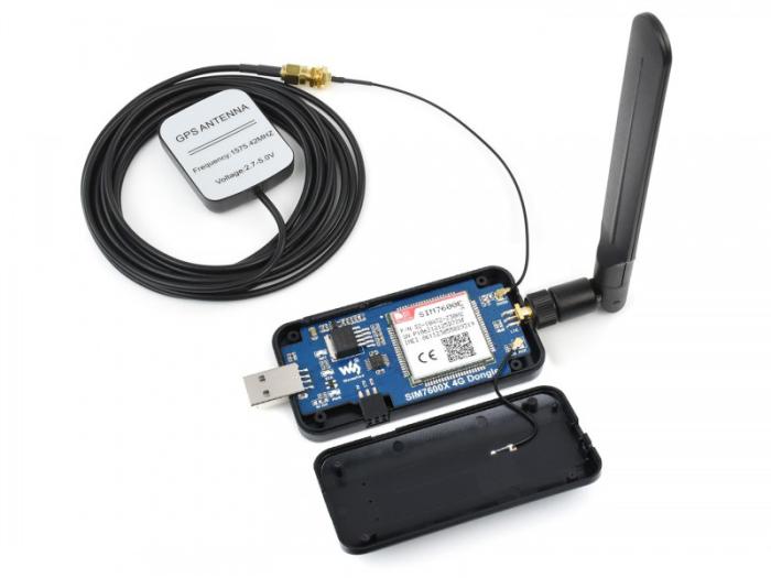 4G / GNSS USB dongle SIM7600E-H @ electrokit (7 av 9)