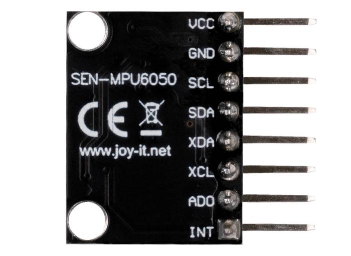 6-axlis IMU accelerometer and gyro MPU6050 - I2C @ electrokit (3 of 3)