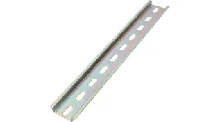 DIN-skena 300x35x7.5mm @ electrokit
