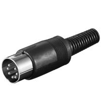DIN hane 7-pol 270° @ electrokit