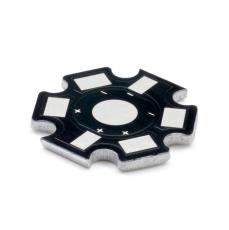 Kylfl&auml;ns med star PCB f&ouml;r h&ouml;geffekts-LED &oslash;20x1.5mm @ electrokit