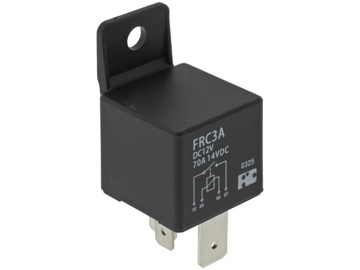 Fordonsrelä 12V 1-pol 70A NO @ electrokit (1 av 2)