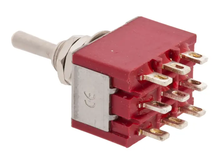 Vippomkopplare 3-pol on-off-on lödöron @ electrokit (2 av 2)