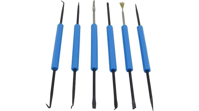 Lödhjälpmedel 6 delar @ electrokit (1 av 5)