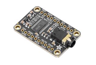 I2S DAC med stereo AUX ut @ electrokit