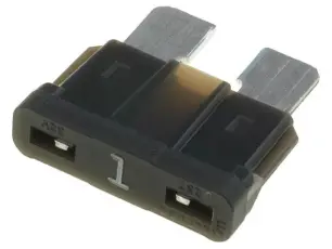 Flatsäkring 1A 32VDC - MIDI ATO ATC svart @ electrokit