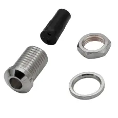 LED-socket 3mm metal panel mount @ electrokit