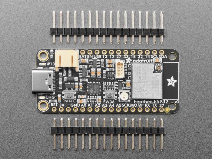 ESP32-PICO-MINI-02U Adafruit Feather V2 with w.FL @ electrokit (3 of 9)