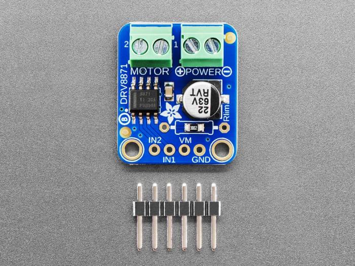 Adafruit DRV8871 DC Motor Driver Breakout Board - 3.6A @ electrokit (3 av 5)