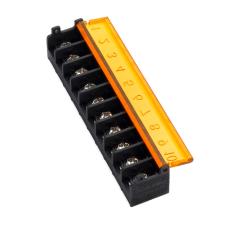 Barrier Terminal block 10-pole 0.25-2.5mm&sup2; PCB Cover @ electrokit