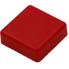 Topp för tryckknapp 12x12mm - röd @ electrokit