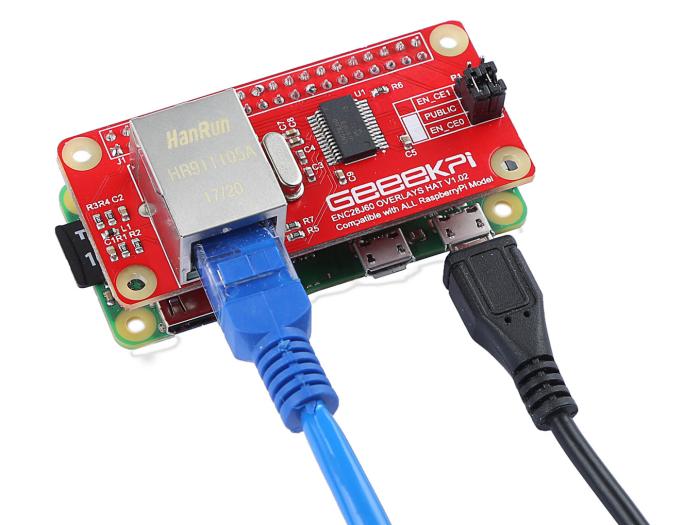 ENC28J60 Ethernetkort för Pi Zero @ electrokit (2 av 5)