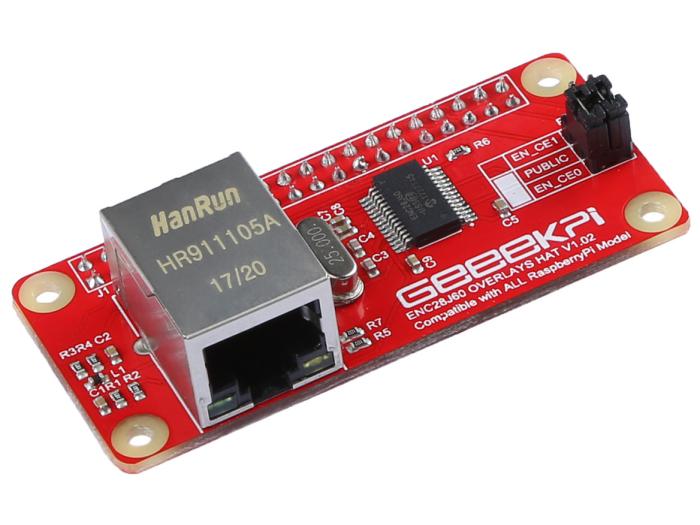 ENC28J60 Ethernetkort för Pi Zero @ electrokit (1 av 5)