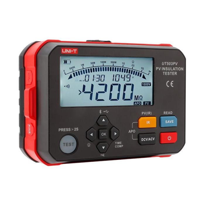 Isolationsprovare Megger for solar PV UT503PV @ electrokit (3 av 8)