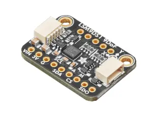 9-axlig IMU r&ouml;relsegivare LSM9DS1 - Qwiic @ electrokit