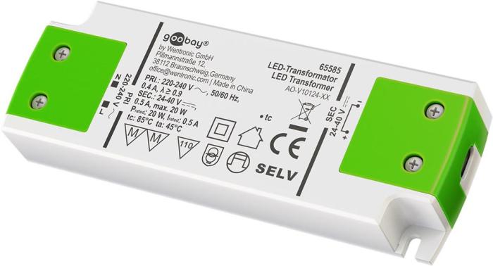 LED drivdon 500mA 20W - konstant ström @ electrokit (1 av 5)