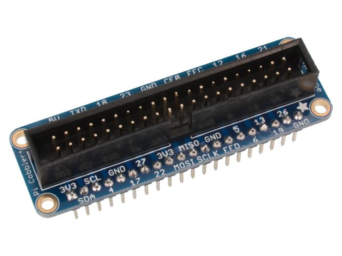 Pi Cobbler B+ anslutningskort - färdigbyggt @ electrokit (1 av 2)